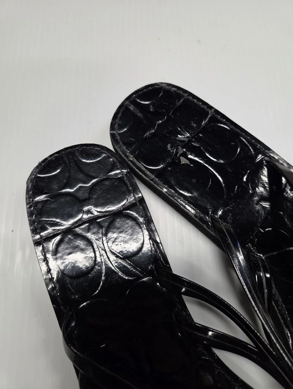 Coach black signature